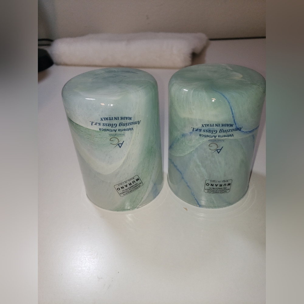 Murano Glasses Set of 2
